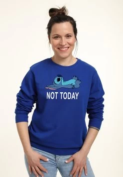 Disney Lilo & Stitch Not Today - Sweater - Royal Blue -Disney a07ec1eca92d4d28955ea6b59b9d0ad5