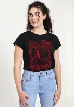Disney Toy Story Pizza Planet Delivery - T-Shirt Print - Black -Disney a0ab069cdeba4316a721f2975ec2fc74