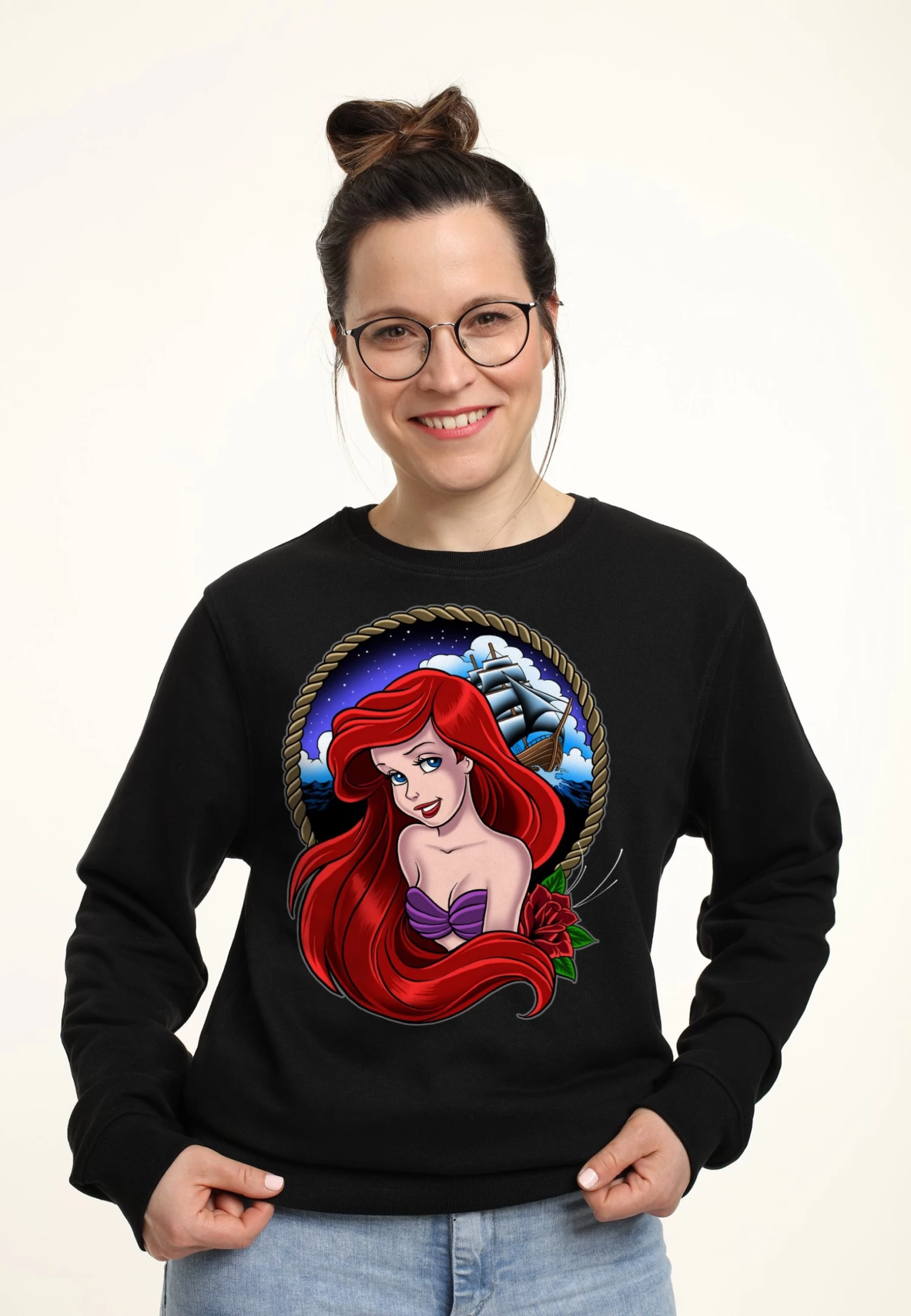 Disney The Little Mermaid Part Of Your World - Sweater - Black 3 Disney The Little Mermaid Part Of Your World - Sweater - Black