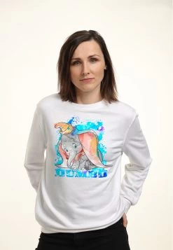 Disney Watercolor Dumbo - Sweater - White