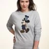 Disney Classic Mickey Mickey Steampunk - Sweater - Heather Grey -Disney a76856bceeac4bb2a00c2ad62adf74da