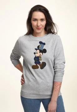 Disney Classic Mickey Mickey Steampunk - Sweater - Heather Grey