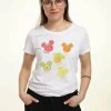 Disney Mickey Mouse And Friends Classic Assorted Fruit - T-Shirt Print - White -Disney a84d09ad21f6414c95bde373ce4213dd