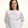 Disney Princesses Rainbow- Sweater - White