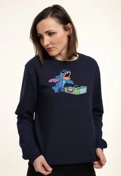 Disney Lilo & Stitch Dj Stitch - Sweater - Navy Blue -Disney ad369549697f4470a03fdb1b64025da8