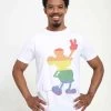 Disney Mickey Classic Love Is Love Pride Mickey Unisex - T-Shirt Print - White -Disney ad48c98cf5ca4c9ab74557a71d34035a