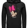 Disney Classic Mickey Minnie Big Face - Hoodie - Black -Disney ad552218bd634c83ae244fc10df6a9c2