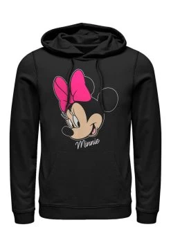 Disney Classic Mickey Minnie Big Face - Hoodie - Black