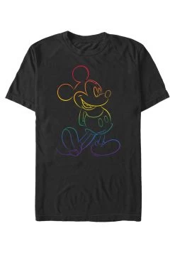 Disney Mickey Mouse Big Pride - T-Shirt Print - Black
