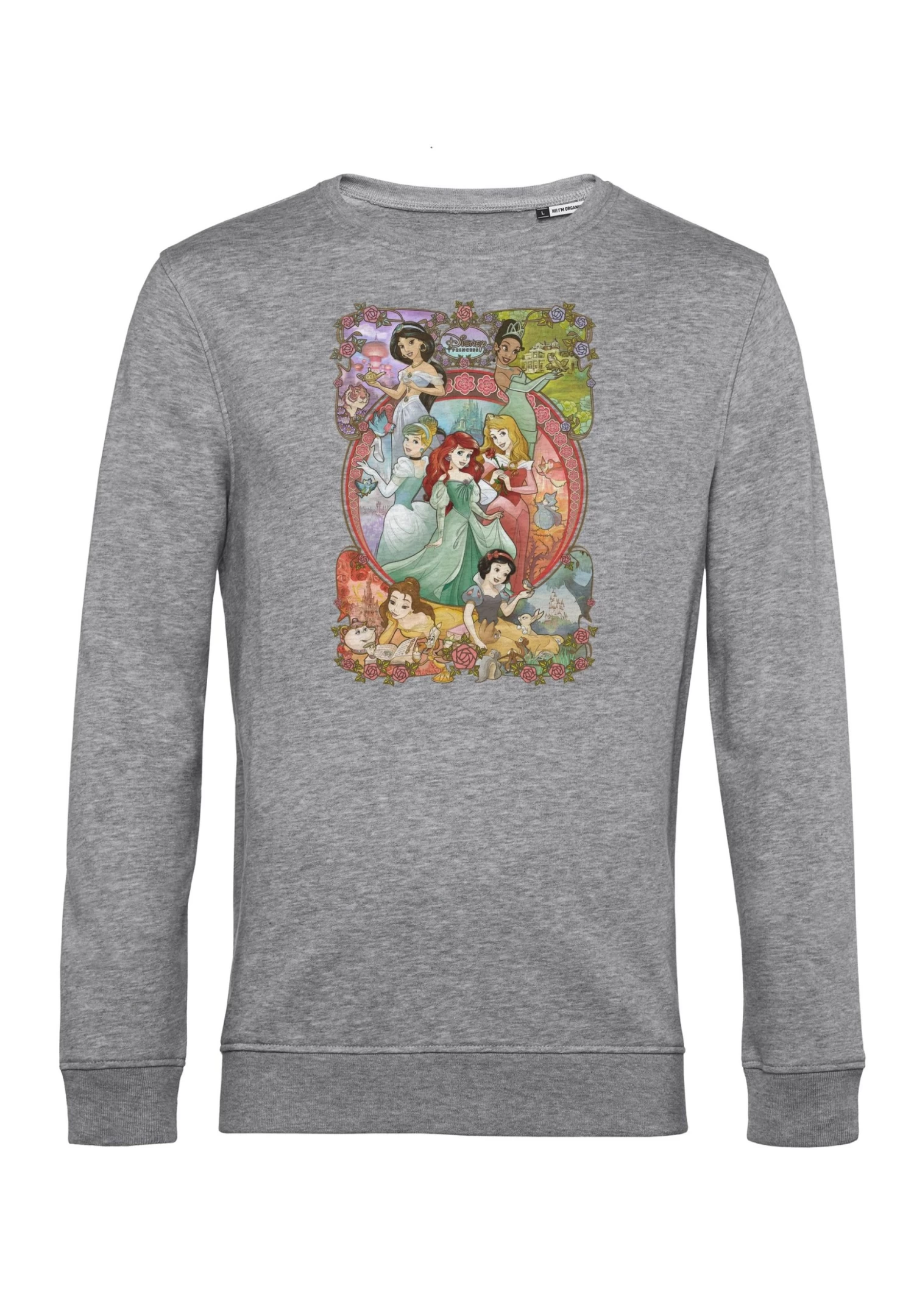 Disney Princesses Princess Power - Sweater - Heather Grey 6 Disney Princesses Princess Power - Sweater - Heather Grey - Afbeelding 4