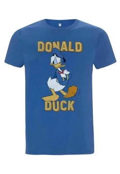 Disney Classic Mickey Donald Duck- T-Shirt Print - Bright Blue -Disney b16e688b2df143a49ed75af3af11de5f