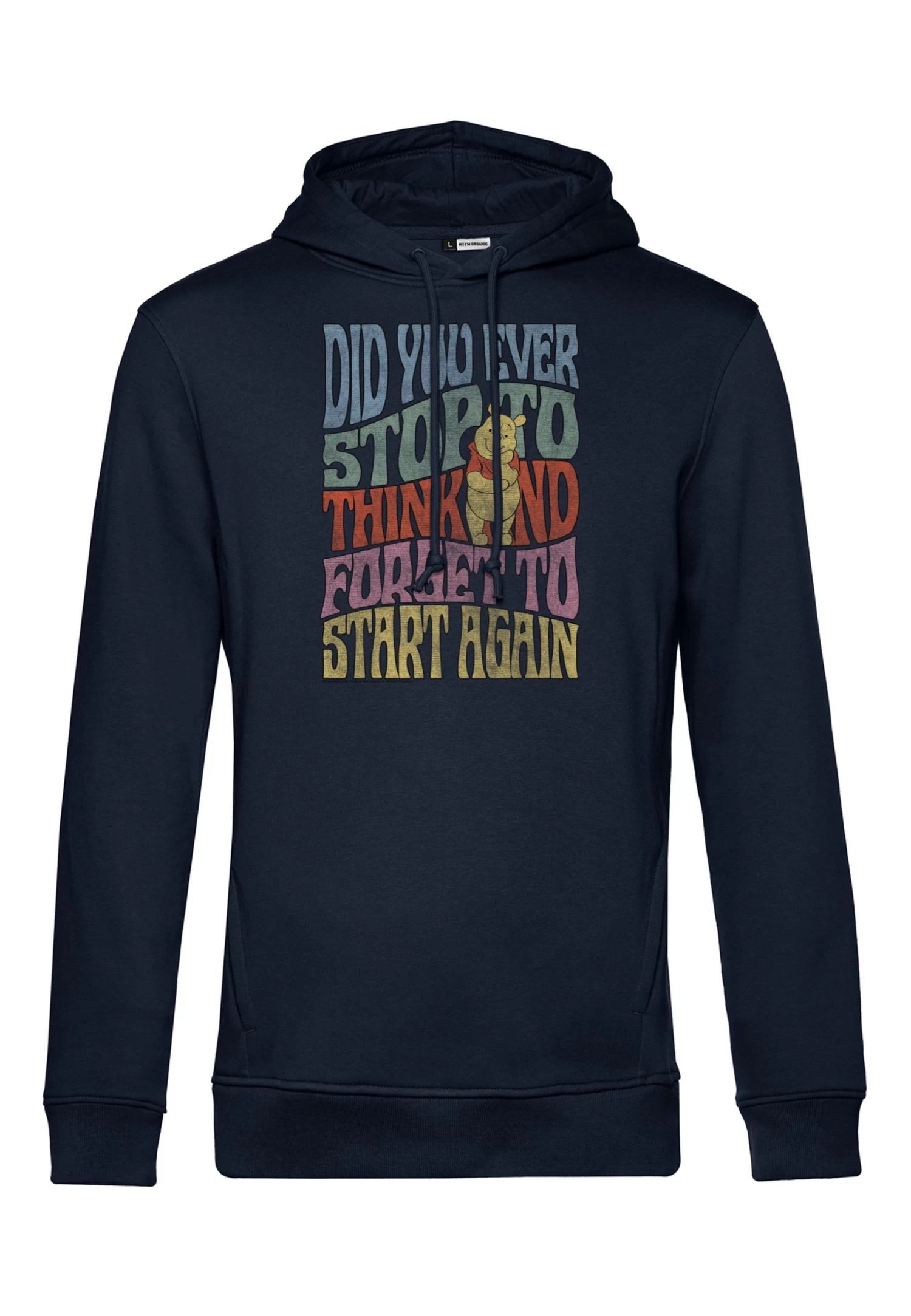 Disney Winnie The Pooh Did You Ever - Sweater - Navy Blue 6 Disney Winnie The Pooh Did You Ever - Sweater - Navy Blue - Afbeelding 4