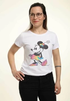 Disney Mickey Classic Dye Minnie - T-Shirt Print - White 9 Disney Mickey Classic Dye Minnie - T-Shirt Print - White -Disney b2ed0bee26284e058e6b9f0809d4cf7c