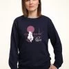 Disney The Aristocats Together In Paris - Sweater - Navy Blue