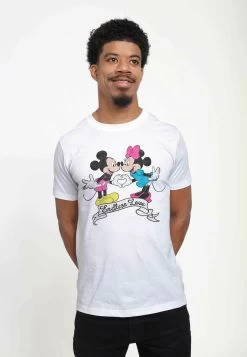 Disney Mickey Classic Endless Love Unisex - T-Shirt Print - White -Disney b3a6f873ea6847f398c5d2e2309fb031