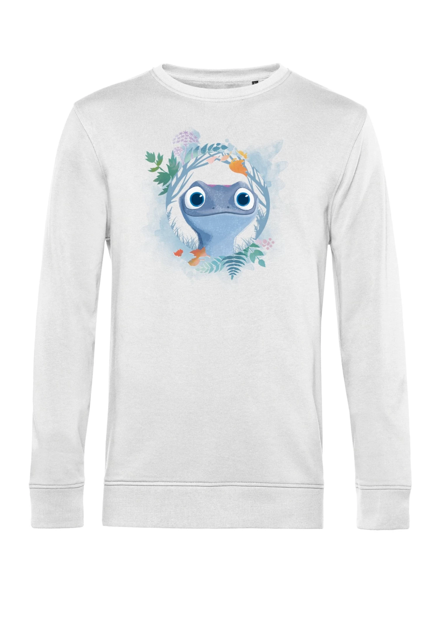 Disney Frozen Two Watercolor Salamander - Sweater - White 6 Disney Frozen Two Watercolor Salamander - Sweater - White - Afbeelding 4