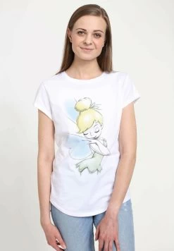 Disney Peter Pan Tink Sketch - T-Shirt Print - White -Disney b526a858c4b44c23b16ff3f2bce7a5fe