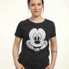 Disney Classic Mickey Big Face Mickey - T-Shirt Print - Black 1 Disney Classic Mickey Big Face Mickey - T-Shirt Print - Black -Disney b67cc6354f624b579f7691fbec221cc2