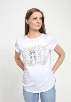 Disney Princesses Princesses Floral - T-Shirt Print - White 11 Disney Princesses Princesses Floral - T-Shirt Print - White -Disney b712e79f8ed849c795479440560f4c7b