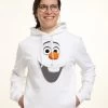 Disney Frozen Olaf Face - Hoodie - White -Disney b7f1d64ac3314479ab7b0b2ed668bfe9