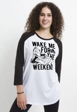 Disney Sleeping Beauty Wake Me - Longsleeve - White Black 9 Disney Sleeping Beauty Wake Me - Longsleeve - White Black -Disney ba123556efed4d3195ea553e31da4c67