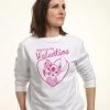 Disney Lilo & Stitch Stitch Valentine - Sweater - White 2 Disney Lilo & Stitch Stitch Valentine - Sweater - White -Disney ba1f2b8be03744d7b69d28a6697ccf51
