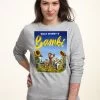 Disney Bambi Sunflowers - Sweater - Heather Grey -Disney ba5df69742c446e49d149a2bf6314364