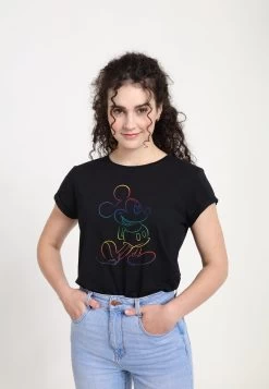 Disney Mickey Mouse Big Pride - T-Shirt Print - Black -Disney bb4efa022cee43ccbcdcd108ec5ca081