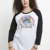 Disney LiloStitch Rainbow - Longsleeve - White Black -Disney bbda9c0549184a9f9f51cde143d06ddc
