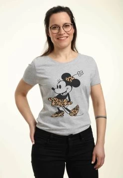 Disney Mickey & Friends Leopard Mouse - T-Shirt Print - Heather Grey 10 Disney Mickey & Friends Leopard Mouse - T-Shirt Print - Heather Grey -Disney be0ca8c96801475797a09ad964c0eef5