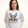 Disney Bambi Thumper Big Face - Sweater - White 1 Disney Bambi Thumper Big Face - Sweater - White -Disney be4a0a7c3aac47c18ec1dea618213dcf