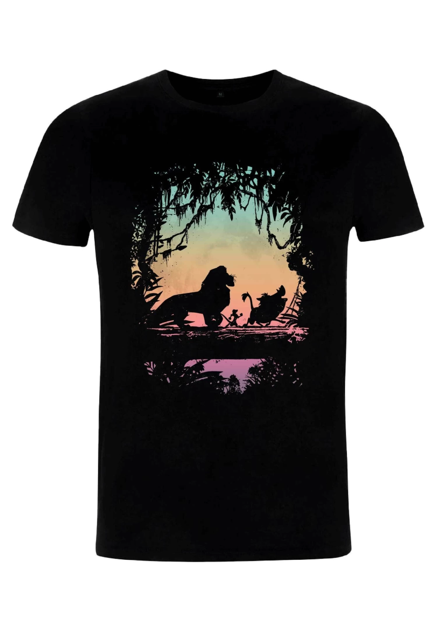 Disney Lion King Eastern Trail Unisex - T-Shirt Print - Black 6 Disney Lion King Eastern Trail Unisex - T-Shirt Print - Black - Afbeelding 4