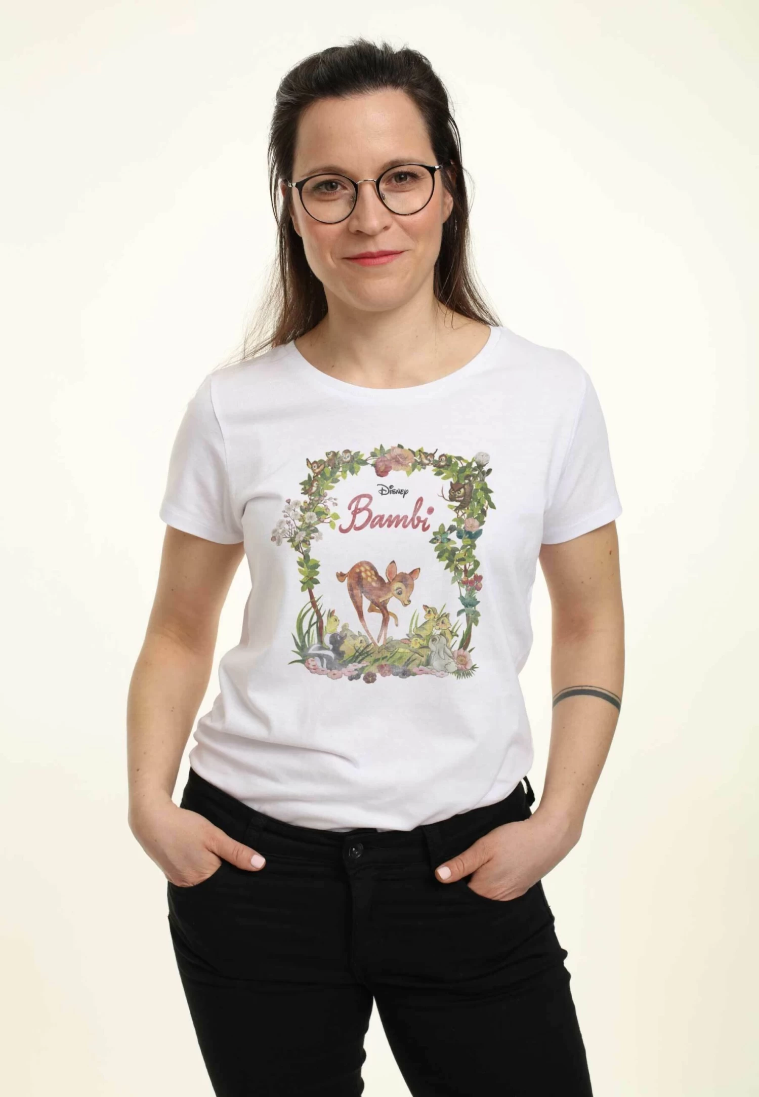 Disney Bambi Bambi Nouveau - T-Shirt Print - White 3 Disney Bambi Bambi Nouveau - T-Shirt Print - White