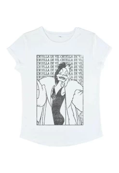 Disney 101 Dalmatians Cruella De Vil - T-Shirt Print - White 12 Disney 101 Dalmatians Cruella De Vil - T-Shirt Print - White -Disney c37f53af2ca84485be91c526a923aa3d