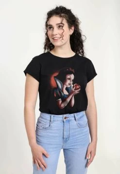 Disney Princesses Deep Stare - T-Shirt Print - Black -Disney c3a74e754c5841ec83fa223e723e854c