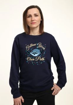 Disney Pocahontas Meeko Falling - Sweater - Navy Blue
