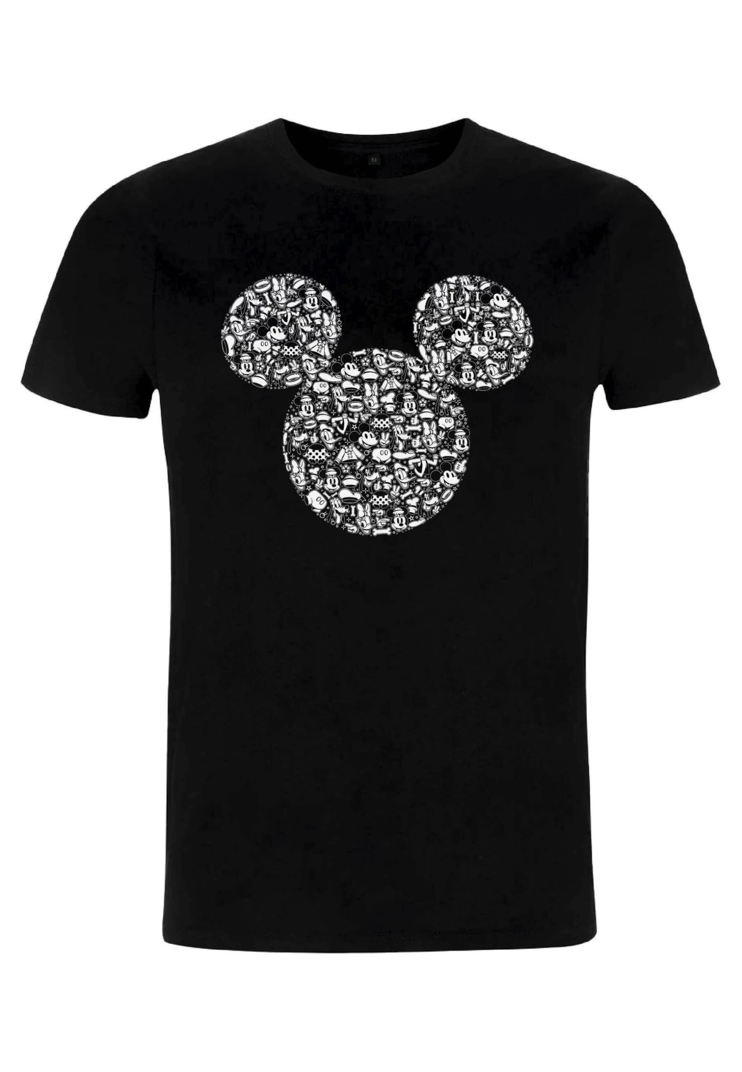 Disney Classic Mickey Mickey Icons Fill - T-Shirt Print - Black 3 Disney Classic Mickey Mickey Icons Fill - T-Shirt Print - Black