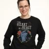 Disney The Beauty And The Beast Heart Of A Beast - Sweater - Black