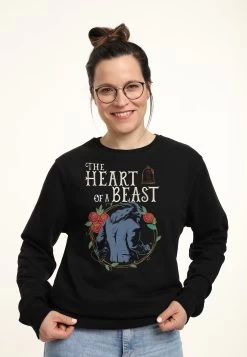 Disney The Beauty And The Beast Heart Of A Beast - Sweater - Black