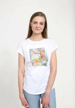 Disney Winnie The Pooh Winnie Window - T-Shirt Print - White