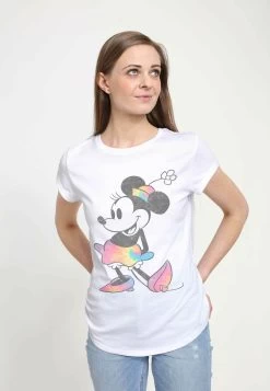 Disney Mickey Classic Tie Dye Minnie - T-Shirt Print - White -Disney c69f2fe214e14c65845e002433ee822f