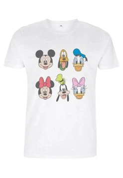 Disney Classic Mickey Always Trending Stack - T-Shirt Print - White