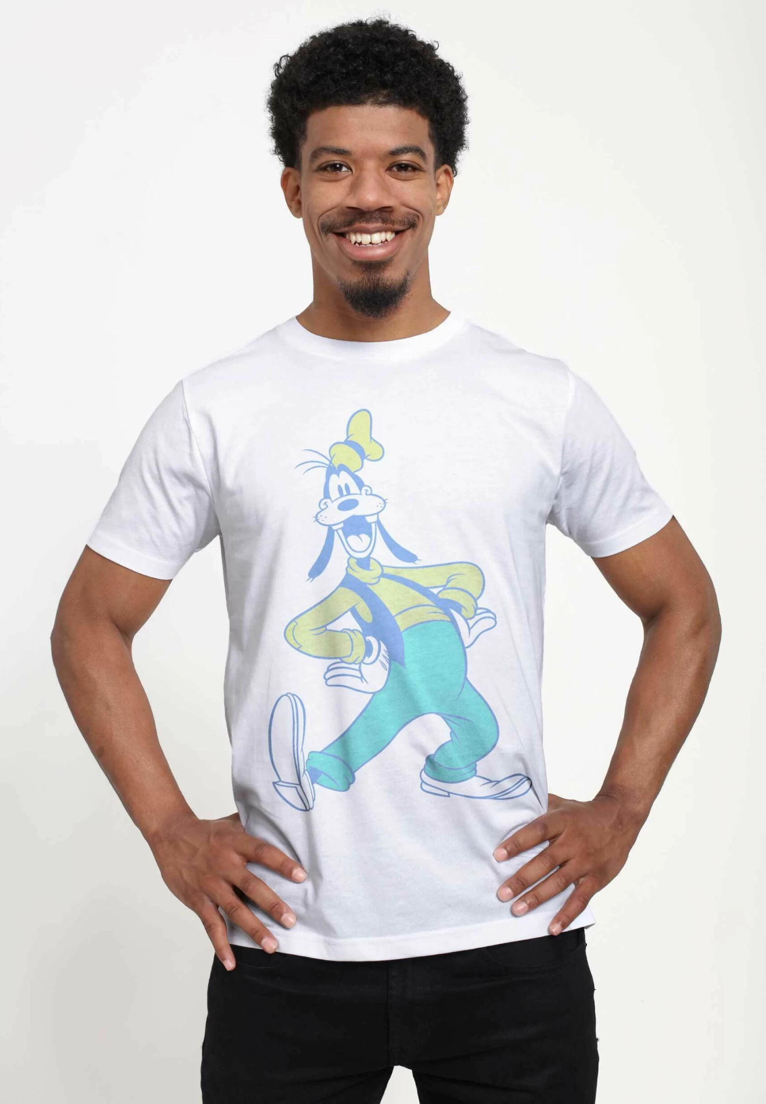 Disney Classics Mickey Classic - Goofy Neon - T-Shirt Print - White 3 Disney Classics Mickey Classic - Goofy Neon - T-Shirt Print - White