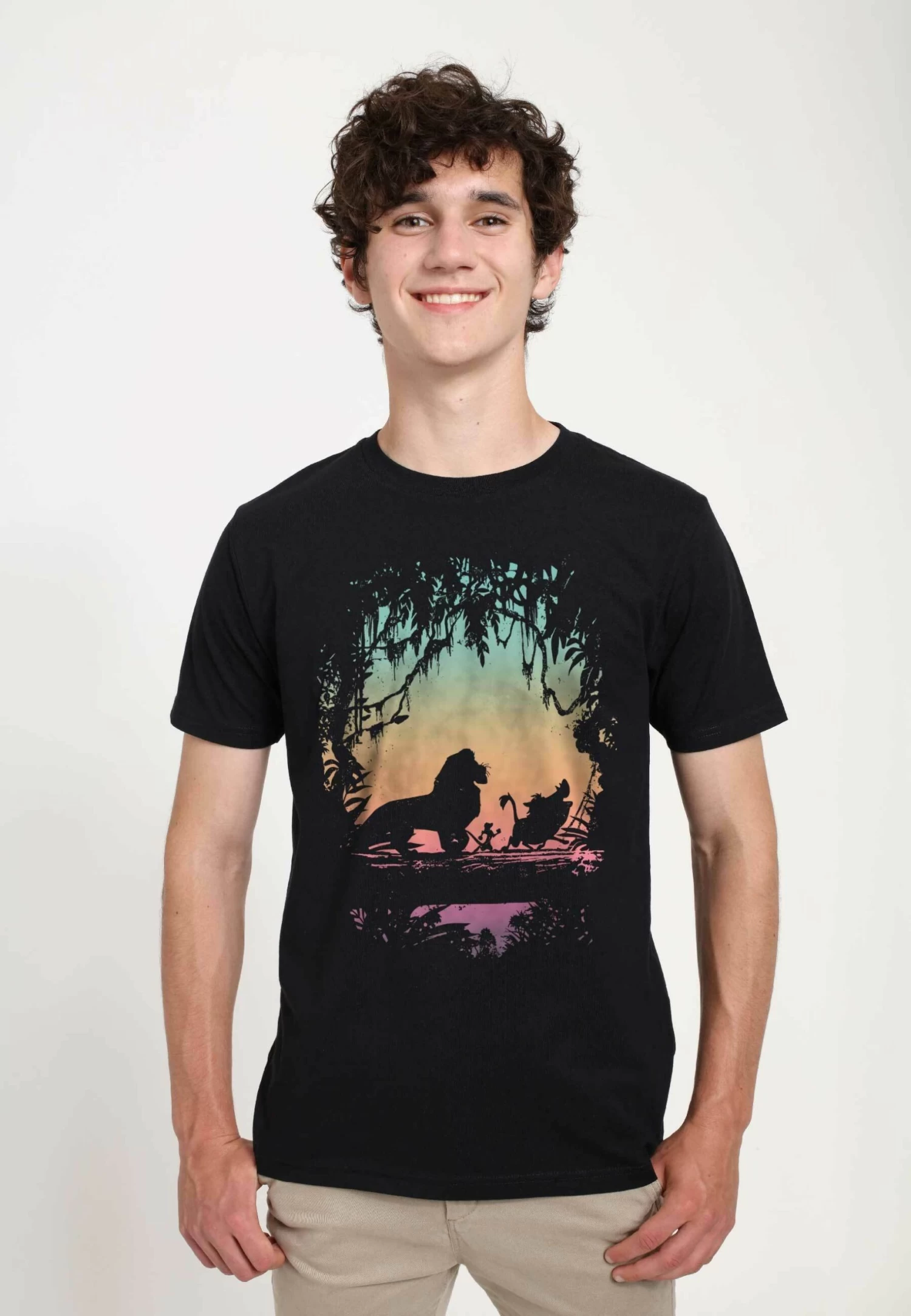 Disney Lion King Eastern Trail Unisex - T-Shirt Print - Black 3 Disney Lion King Eastern Trail Unisex - T-Shirt Print - Black