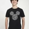 Disney Classic Mickey Mickey Icons Fill Unisex - T-Shirt Print - Black