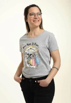 Disney Princesses Vintage Princess Group - T-Shirt Print - Heather Grey 9 Disney Princesses Vintage Princess Group - T-Shirt Print - Heather Grey -Disney cd0cf30e67464673bbd59d5b5ca5d216