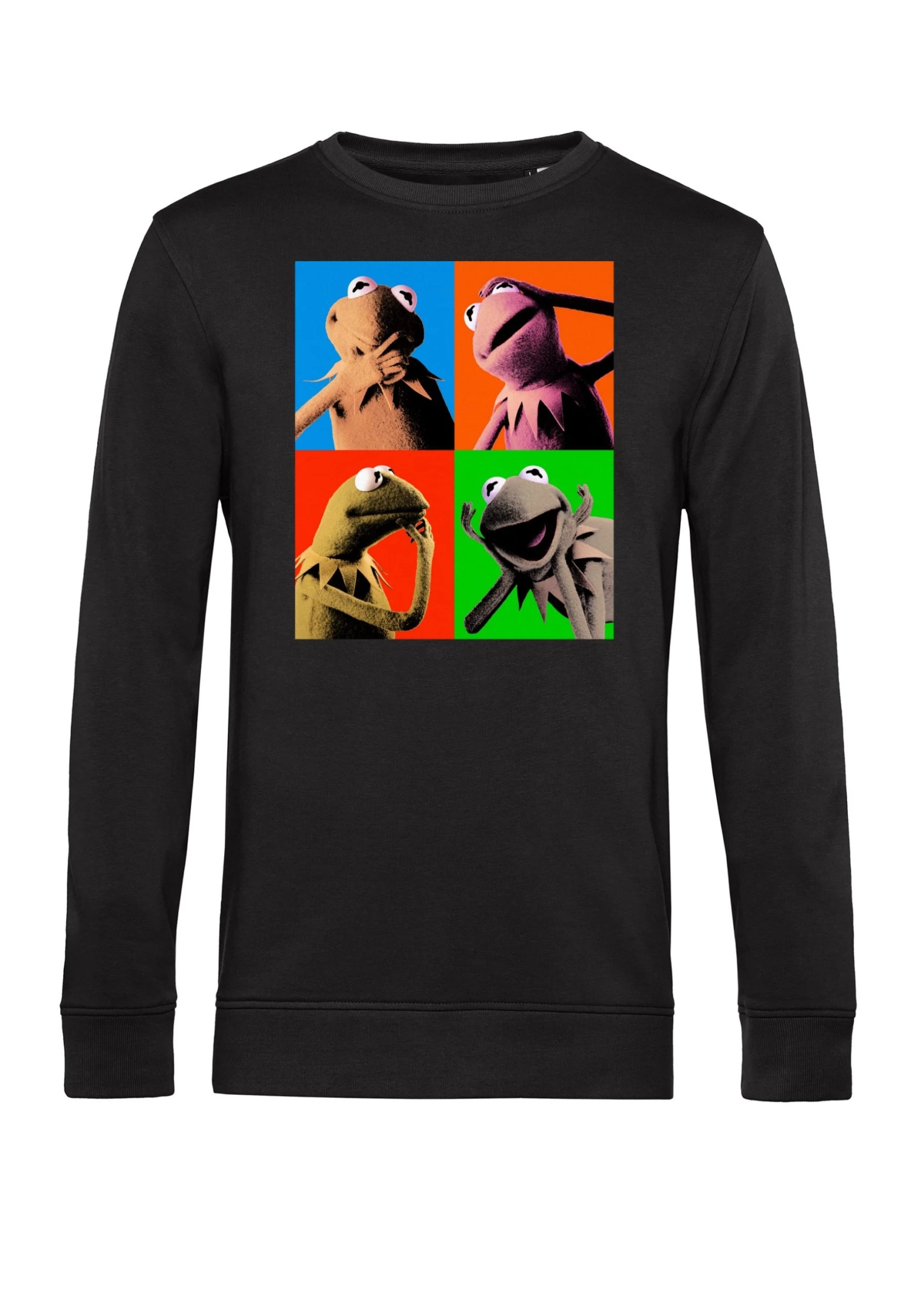 Disney Muppets Kermit Pop - Sweater - Black 6 Disney Muppets Kermit Pop - Sweater - Black - Afbeelding 4