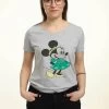 Disney Classic Mickey Lassie Minnie - T-Shirt Print - Heather Grey -Disney ceed50a2c7df4ab1b1757f12839f4898