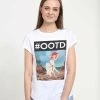 Disney The Little Mermaid Ootd Ariel - T-Shirt Print - White -Disney d06c233945dc4bd1916b1ff1853a21d4