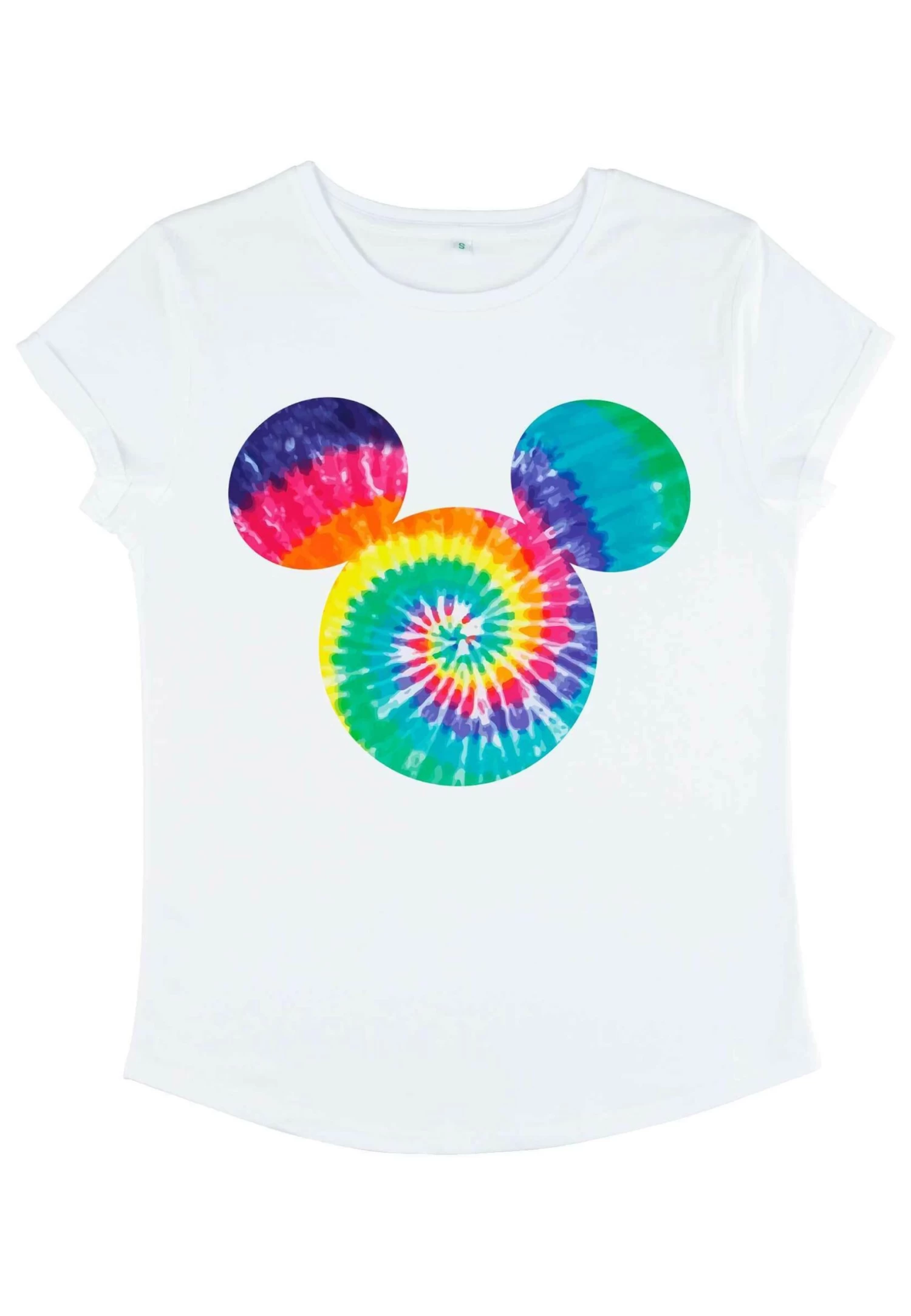 Disney Classic Mickey Mickey Tie Dye Fill - T-Shirt Print - White 4 Disney Classic Mickey Mickey Tie Dye Fill - T-Shirt Print - White - Afbeelding 2